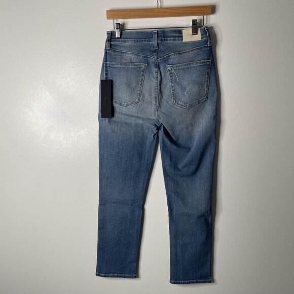 Edwin Jeans Womens 28 Blue Denim Ventura Bree Slim Skinny USA Stretch Medium - Picture 5 of 15